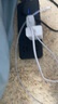 公牛（BULL）防雷插座排插插線板抗電涌高端家用辦公電器接線板USB快充多功能擴(kuò)展插頭智能超功率過(guò)載保護(hù)開(kāi)關(guān) 【防雷抗電涌】雙USB六插位總控3米-過(guò)載保護(hù) 曬單實(shí)拍圖