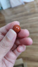 彩荷6A品質(zhì)原礦南紅瑪瑙手串手鏈散珠圓珠南紅手鏈飾品配珠隔珠火焰紅 12mm一顆 曬單實(shí)拍圖