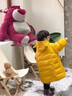 G.DUCKKIDS小黃鴨童裝兒童羽絨服男童中長款加厚男孩外套冬季寶寶小惡魔衣服 黃色 90 建議1~2歲【 80-90cm】 曬單實(shí)拍圖