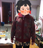 恒源祥中老年人秋冬女加絨媽媽毛衣針織開(kāi)衫6070歲奶奶80裝加厚翻領(lǐng)上衣 鐵銹紅 L 建議80-95斤 曬單實(shí)拍圖