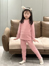 小豬彼特女童校服神器兒童保暖褲內(nèi)穿秋冬中大童德絨秋褲冬季加絨打底褲子 5091紫色【羊毛+德絨/羊羔絨】 120cm 曬單實拍圖