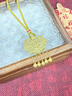 老鳳祥足銀天子門(mén)生鎖項(xiàng)鏈女士國(guó)風(fēng)平安鎖吊墜七夕情人節(jié)禮物送女友生日 足銀天子門(mén)生鎖包項(xiàng)鏈 曬單實(shí)拍圖