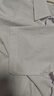 西域駱駝（VANCAMEL）短袖襯衫男夏季港風(fēng)帥氣男士寬松外套百搭休閑男裝襯衣 白色 L 曬單實(shí)拍圖