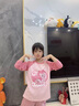 小馬寶莉兒童打底衫大童女孩春秋款休閑上衣秋冬女童純棉長袖t恤內(nèi)搭衣服 白拼黑 水彩塞拉_5 160 cm 【適合85-105斤】 曬單實拍圖