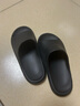 樸西簡伊兒童拖鞋夏季涼拖鞋家居鞋男女童親子浴室拖 煙墨黑 34-35 曬單實拍圖