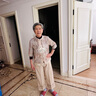 俞兆林優(yōu)品媽媽裝夏裝50-60歲洋氣襯衫套裝中老年人女春秋款新中式國(guó)風(fēng)衣服 杏粉色+米色繡花褲子 2XL 建議105-120斤 曬單實(shí)拍圖