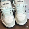 adidas ENTRAP美式校園風(fēng)運(yùn)動(dòng)板鞋男女少年感復(fù)古籃球鞋阿迪達(dá)斯 白色/淺藍(lán)/灰色   36 曬單實(shí)拍圖