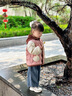 迷你巴拉巴拉【三防】男女童輕薄嬰兒羽絨服寶寶保暖羽絨外套2025秋冬新款 粉紅60033 100 曬單實拍圖