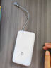 小米（MI）【3C認(rèn)證】小米自帶線充電寶 20000 22.5W 淺灰 可上飛機(jī)/火車多彩便攜  iPhone安卓可用 曬單實(shí)拍圖