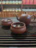 璽翰雅（ROYHOYE）宜興紫砂壺名家純手工家用泡茶壺150C高端美人肩原礦朱泥茶具單壺 朱泥美人肩 150ml 禮盒裝 配收藏證書(shū) 曬單實(shí)拍圖