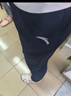 安踏運動褲女夏季寬松直筒長褲女士修身顯瘦休閑涼感褲子男女同款 【速干平口】-黑 XL 曬單實拍圖