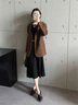 妙麗（Millies）品牌小眾高奢休閑皮鞋女2025新款法式復(fù)古編織尖頭一腳蹬時裝單鞋 深棕 38 曬單實拍圖