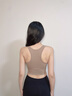 NEVER ME運(yùn)動(dòng)內(nèi)衣女瑜伽服背心健身上衣跑步防震防下垂內(nèi)搭外穿 曬單實(shí)拍圖