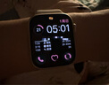 Apple/蘋果 Watch SE 智能手表GPS+蜂窩款40毫米星光色鋁金屬表殼星光色運動型表帶M/L MXHT3CH/B 曬單實拍圖