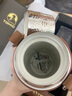 特美刻（TOMIC）保溫杯 情侶鈦茶隔陶瓷內(nèi)膽燜茶水杯 禮物冰花紋白色帶杯套 420ml 曬單實拍圖