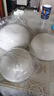 雙立人（ZWILLING）316不銹鋼盆食品級(jí)家用廚房沙拉碗拌菜盆打蛋烘焙料理盆揉發(fā)面盆 奶油白316不銹鋼三件套料理盆大 曬單實(shí)拍圖