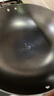 典匠炒鍋鑄鐵鍋大尺寸加深40cm無(wú)涂層雙耳圓底炒鍋家用燃?xì)獬床隋?曬單實(shí)拍圖