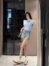 Ebonka復(fù)古德訓(xùn)鞋女2025新款真皮小個(gè)子內(nèi)增高百搭學(xué)生小白鞋厚底板鞋子 白色單里真皮款7CM 37 曬單實(shí)拍圖
