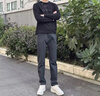 CAIDEN KETCH品牌男裝休閑褲男士2025新款彈力直筒褲中年商務(wù)爸爸裝長褲子男款 高檔深灰色 【現(xiàn)貨速達】 34 腰圍2尺7適合160斤左右 曬單實拍圖
