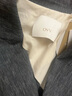 OVV2024春夏新款女裝韓國進(jìn)口亞麻混紡雙排扣西服外套 牛仔藍(lán)（凈色）13 XL 曬單實(shí)拍圖