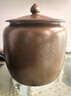 萬益宏景德鎮(zhèn)陶瓷米缸油缸面粉桶帶蓋家用20/30/50斤防潮防蟲密封儲水罐 25斤加厚《黃色高溫窯變》 水容 曬單實拍圖