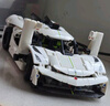 樂(lè)高（LEGO）積木 機(jī)械組系列 42184柯尼塞格白色超跑 拼裝玩具生日禮物 曬單實(shí)拍圖