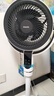 飛利浦（PHILIPS）交流電機(jī)風(fēng)扇空氣循環(huán)扇3D搖頭電風(fēng)扇落地扇家用臺(tái)式兩用落地電扇柔風(fēng)靜音凈化風(fēng)扇 ACR2242CFV 曬單實(shí)拍圖