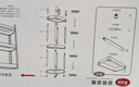 美麗雅廚房置物架多功能落地多層收納架書(shū)架零食架三層床頭臥室廚房用具 曬單實(shí)拍圖