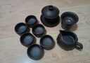 弘萬(wàn)鼎景德鎮(zhèn)高端龍壺紫砂功夫茶具套裝家用泡茶壺蓋碗茶杯茶盤(pán)輕奢高檔 原礦紫砂龍壺+六君子+茶葉1 12頭 曬單實(shí)拍圖