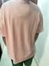 DGOV女裝300斤美式短袖t恤夏季新款遮肉寬松顯瘦ins潮牌oversize上衣 太陽(yáng)花 粉色 M 建議105斤內 曬單實(shí)拍圖