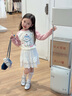 可英 GOWINBABY女童新款長(zhǎng)袖t恤衛(wèi)衣2025秋季女孩甜美可愛上衣女寶休閑寬松t恤衫 粉色 130 （適合身高120cm-130cm） 曬單實(shí)拍圖