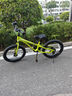 優(yōu)貝（RoyalBaby）兒童自行車鎂合金男女單車 月亮系列5-9歲 宇航員18寸 檸檬綠 曬單實(shí)拍圖