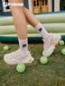 FILA  FUSION斐樂女鞋七夕送硬糖鞋時(shí)尚百搭老爹鞋舒適跑步運(yùn)動休閑鞋 棉花糖/銀-MM 36 曬單實(shí)拍圖