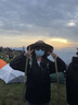 稻草人品牌情侶沖鋒上衣2025春秋季新款戶外運(yùn)動(dòng)三合一外套夾克男女同款 黑色男款 L 曬單實(shí)拍圖