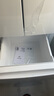 海爾（Haier）冰箱342升一級雙變頻風(fēng)冷無霜雙開門四門法式多門三檔變溫超薄可嵌入Leader系列家用家電國家補(bǔ)貼 342升冰雪白+1級雙變頻+黑金凈味+冷藏三檔變溫 曬單實(shí)拍圖