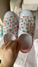 Skechers斯凱奇童鞋女童洞洞鞋沙灘鞋夏季一腳套印花透氣兒童涼鞋302114L 【雛菊】白色/粉紅色/WPK 33.5 曬單實(shí)拍圖