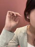 QMXD長款流蘇山茶花耳夾無耳洞女2025新款爆款氣質(zhì)高級感小眾精致耳飾 流蘇山茶花蚊香盤耳夾 曬單實拍圖