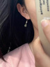 伊燦復(fù)古和田玉輕奢氣質(zhì)耳釘無(wú)耳洞耳夾2025年新款爆款耳墜高級(jí)感耳飾 和田玉珍珠耳墜 曬單實(shí)拍圖