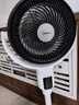 美的（Midea）空氣循環(huán)落地電風(fēng)扇臥室節能省電家用臺立式5葉智能變頻溫控遙控 FGD24UZR/FGD24UCR FGD24UZR白色 曬單實(shí)拍圖