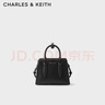 CHARLES&KEITH插帶兔耳包托特包手提斜挎婚包包女包生日七夕禮物CK2-50781362 曬單實(shí)拍圖