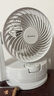 艾美特（AIRMATE）臺扇 空氣循環(huán)扇家用電風(fēng)扇臺式小風(fēng)扇 搖頭辦公室桌面扇宿舍臥室床頭扇 機械款FB1562 曬單實(shí)拍圖