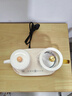 優(yōu)束雙壺組合養(yǎng)生壺辦公室小型煮茶壺玻璃煮茶器家用多功能燒水壺禮物L(fēng) 1.6L 兩套雙底座養(yǎng)生杯（陶瓷杯+玻璃杯） 曬單實(shí)拍圖