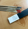 友來(lái)福316L不銹鋼筷子 分餐筷分色學(xué)生筷子餐具套裝2雙裝方形 曬單實(shí)拍圖