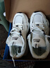 回力女鞋運動(dòng)鞋女款2026新款春季女士休閑鞋子爆款輕便軟底老爹鞋 白黑皮面【4cm超輕厚底】 35 曬單實(shí)拍圖