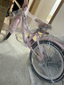 鳳凰（Phoenix）兒童自行車兒童3-6-10-12歲以上帶輔助輪兒童自行車鳳凰兒童單車 18寸公主粉丨單支撐款+98裝+禮包 曬單實(shí)拍圖