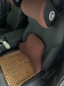 布雷什（BOLISH）汽車(chē)腰靠 靠墊靠背座椅腰枕車(chē)用車(chē)載腰墊通用款咖色適用于小米SU7 曬單實(shí)拍圖