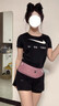 川布德國品質(zhì)跑步手機腰包男女大容量健身防水運動腰包戶外迷你腰輕薄 閃亮灰夜跑反光防掉防晃 曬單實拍圖