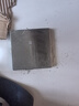 洛蒙特（Lomant）地插86型平推式地面插座超薄滑蓋不銹鋼防水墻壁暗盒地插盒銀色 五孔 曬單實(shí)拍圖