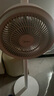 美的（Midea）【暴風(fēng)循環(huán)】空氣循環(huán)扇大風(fēng)量搖頭電風(fēng)扇家用臺(tái)式落地扇輕音臥室節(jié)能小風(fēng)扇柔風(fēng)輕羽扇 FGA24TQ 曬單實(shí)拍圖