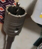 立昌墻壁開孔器打孔鉆頭混凝土空調(diào)孔穿墻沖擊鉆打孔神器圓柄35mm套裝 曬單實拍圖